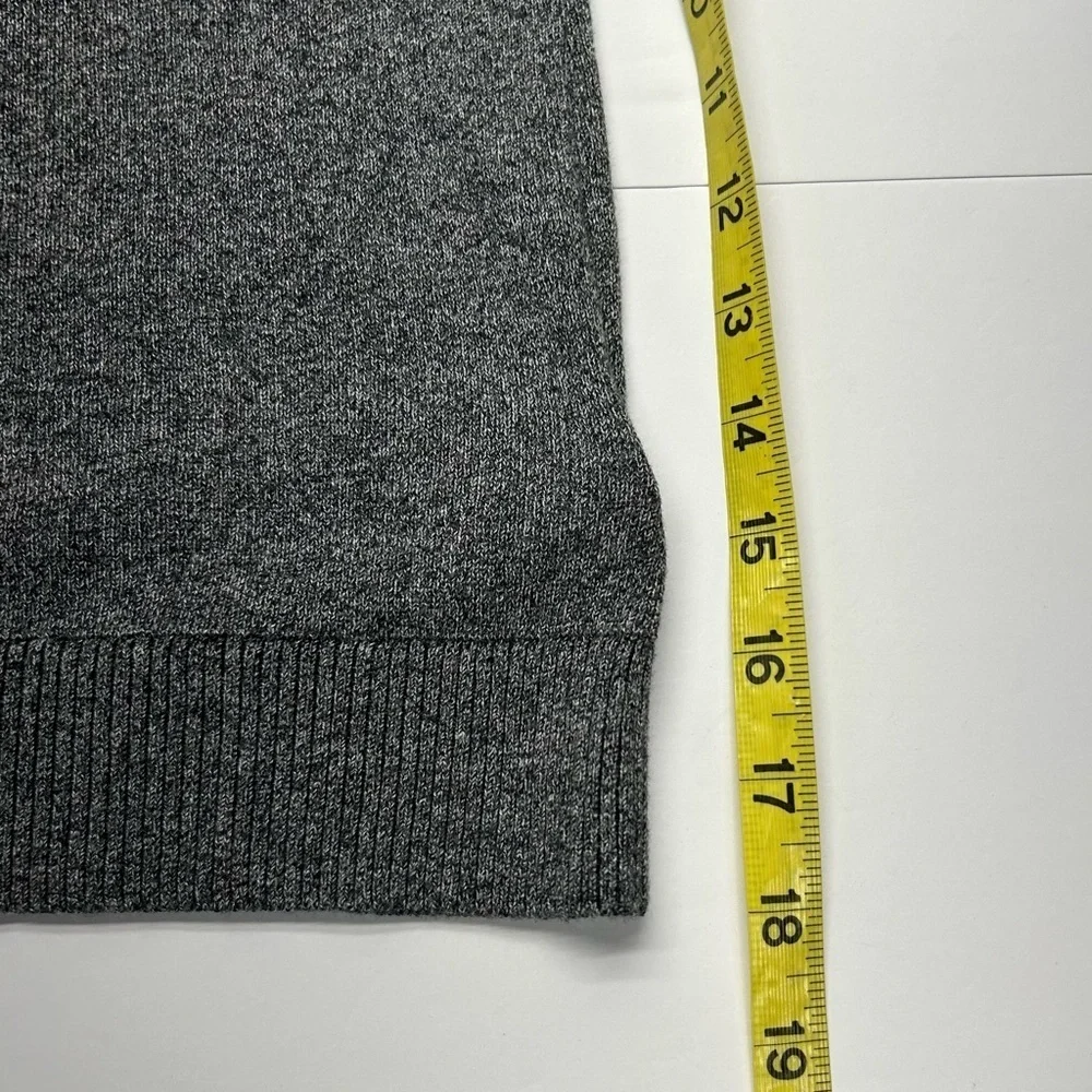 Express Gray Women's Sweater LG Round Neck Cotton Blend NWOT
